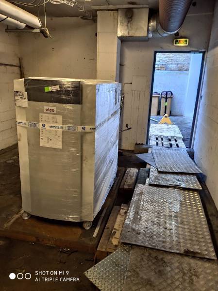 Manutention et dépose de chaudières et CVC à Bron en région Rhone-Alpes et dans toute la France