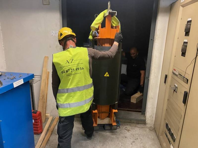 Grutage et manutention lourde pour echange de transformateur à lyon en rhone alpes