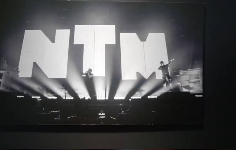 montage demontage exposition Gianni Giardinelli ntm par azsolutions paris