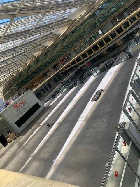 demontage montage forum chatelet les halles westfield