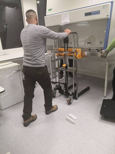 Livraison et manutention de PSM